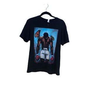 The Butterflies and The Bees Canvas T-Shirt Medium (M) Muhammad Ali